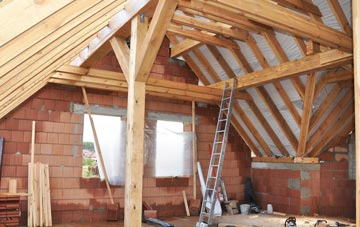 Cerrigceinwen attic trusses